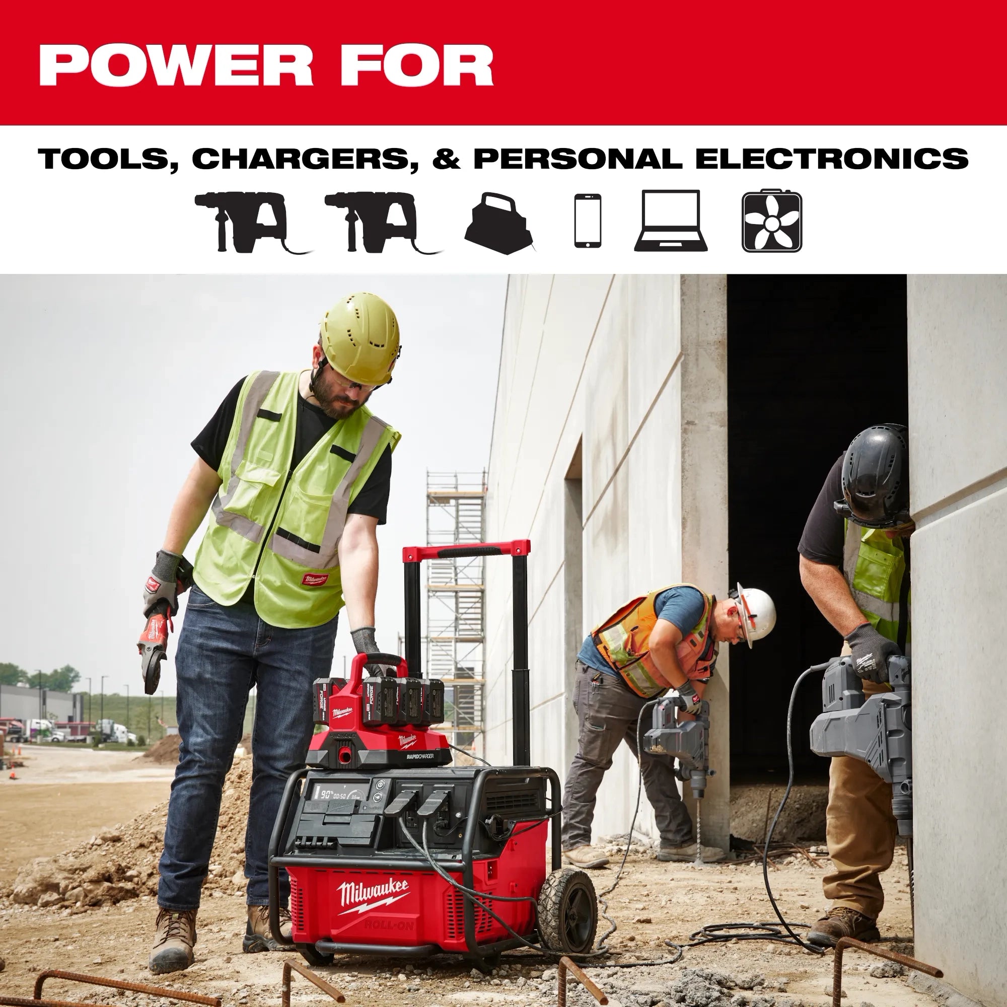 ROLL-ON™ 7200W/3600W 2.5kWh Power Supply