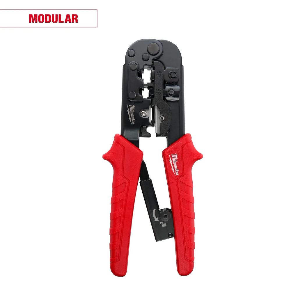 Milwaukee Ratcheting Modular Crimper & Stripper | 48-22-3076