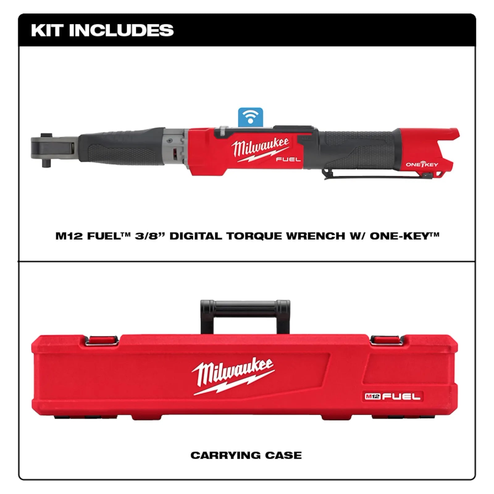 M12 FUEL™ 3/8" Digital Torque Wrench w/ ONE-KEY™