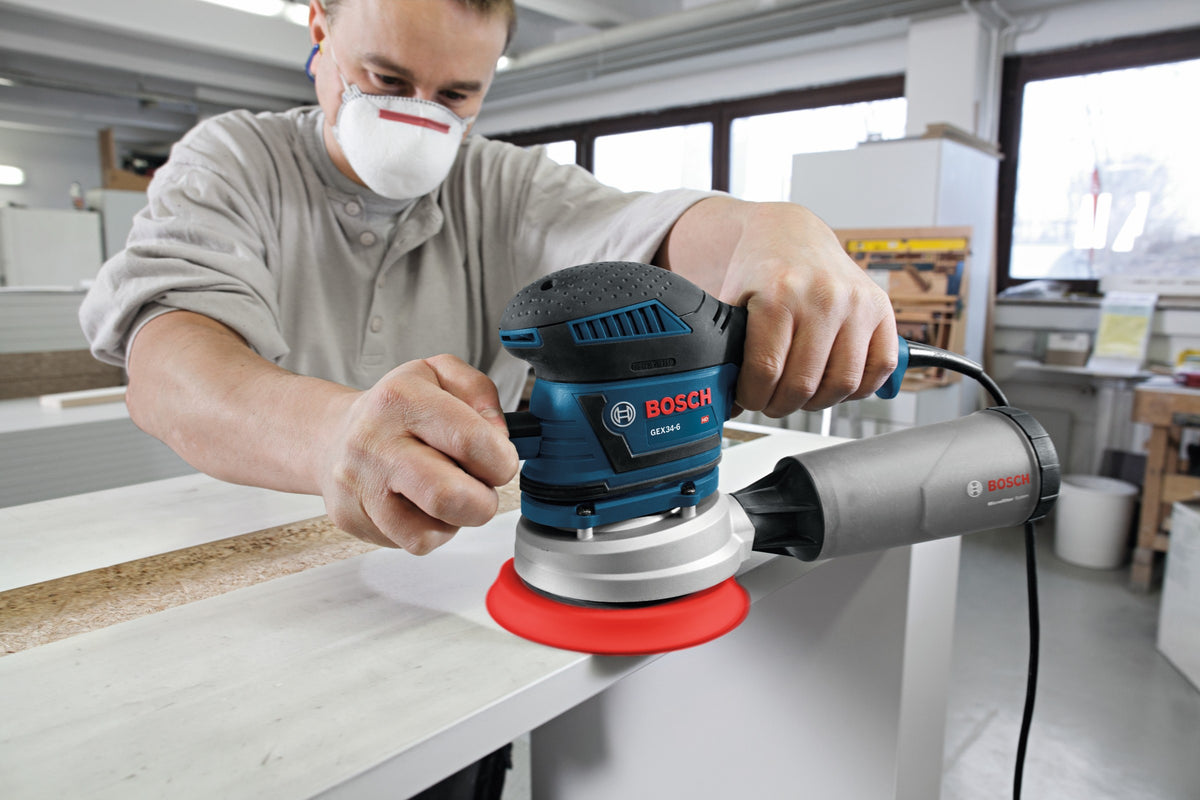 Bosch GEX34-6N 6 In. Multi-Hole Random Orbit Sander/Polisher