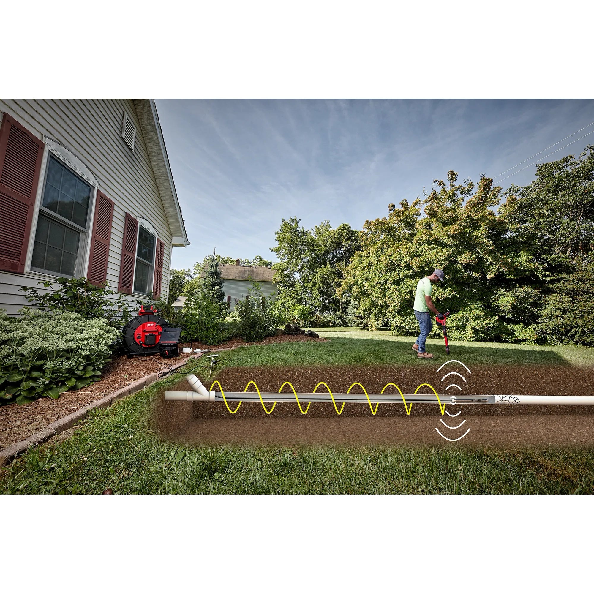 200’ Stiff Modular Pipeline Inspection Reel