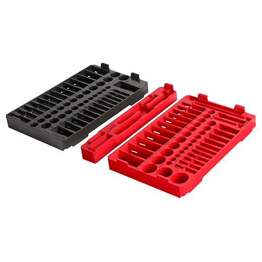106pc 1/4" and 3/8" Metric & SAE Ratchet and Socket Set with PACKOUT™ Low-Profile Organizer