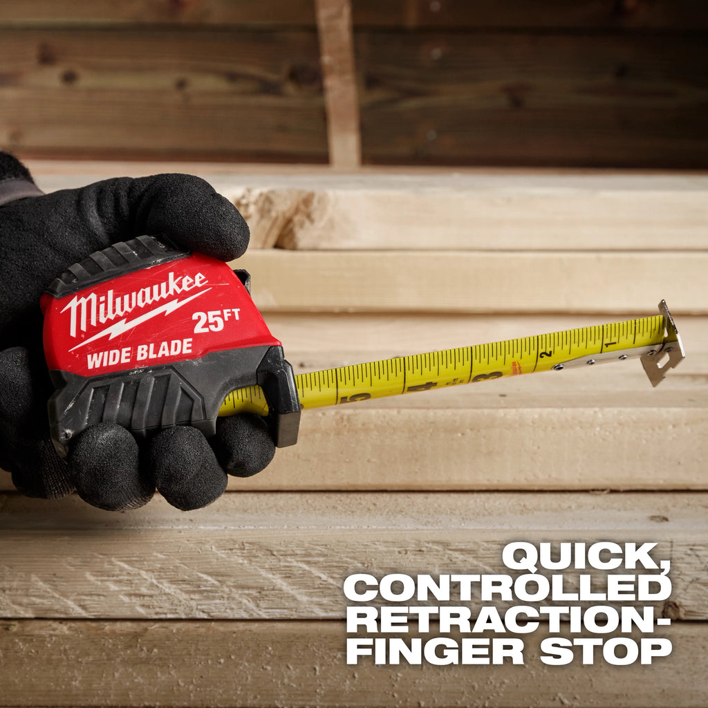 25ft Wide Blade Tape Measure