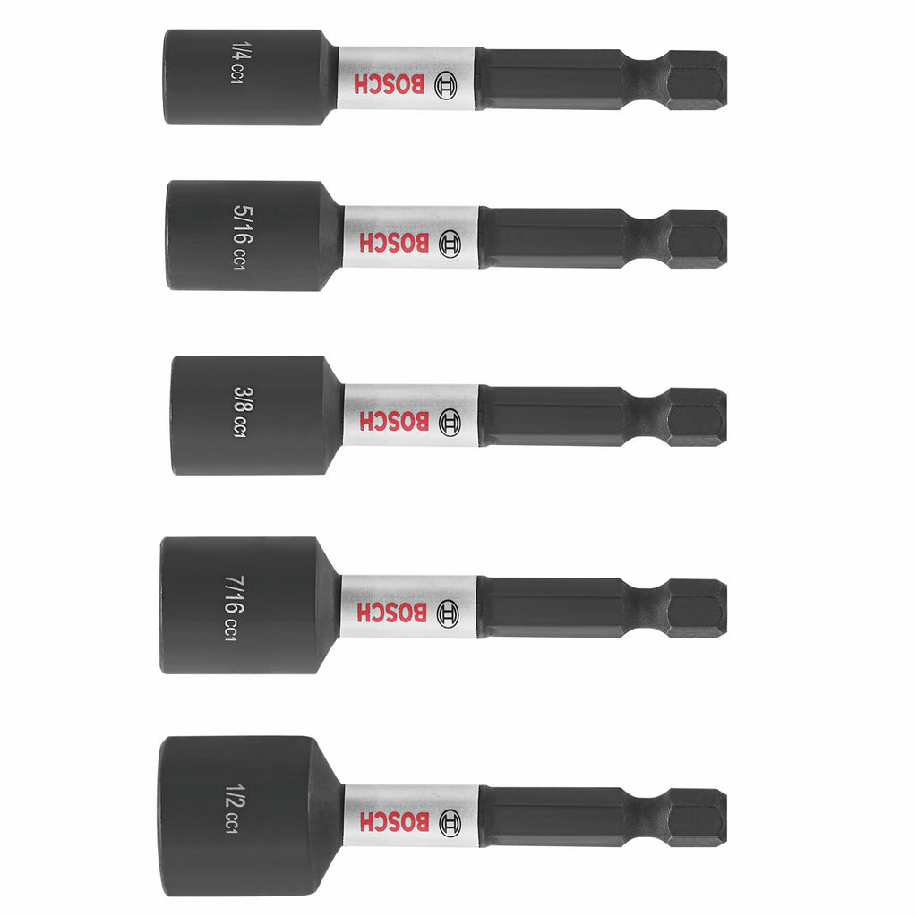 Bosch ITDNSV205 5 pc. Driven 2-9/16 In. Impact Nutsetter Set