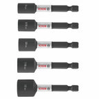 Bosch ITDNSV205 5 pc. Driven 2-9/16 In. Impact Nutsetter Set