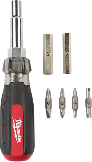 Milwaukee 13in1 Cushion Grip Screwdriver with Schrader Bit | 48-22-2881