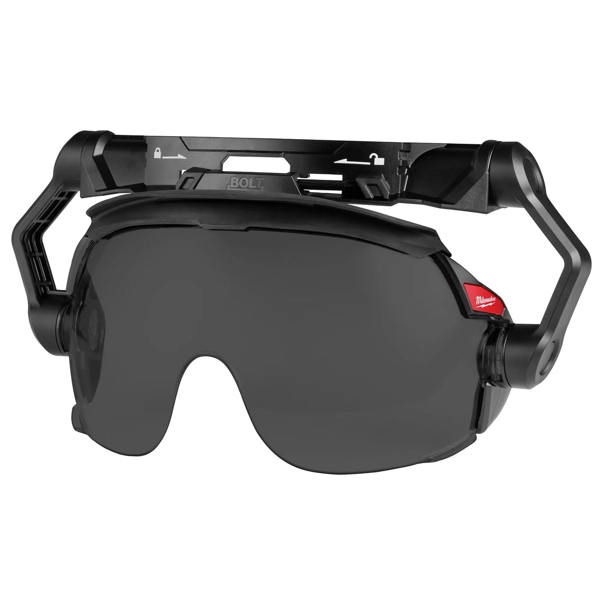 Milwaukee BOLT Gasketed Eye Visor - Tinted Dual Coat Lens (Compatible with Milwaukee BOLT Safety Helmets & BOLT Hard Hats) | 48-73-1417