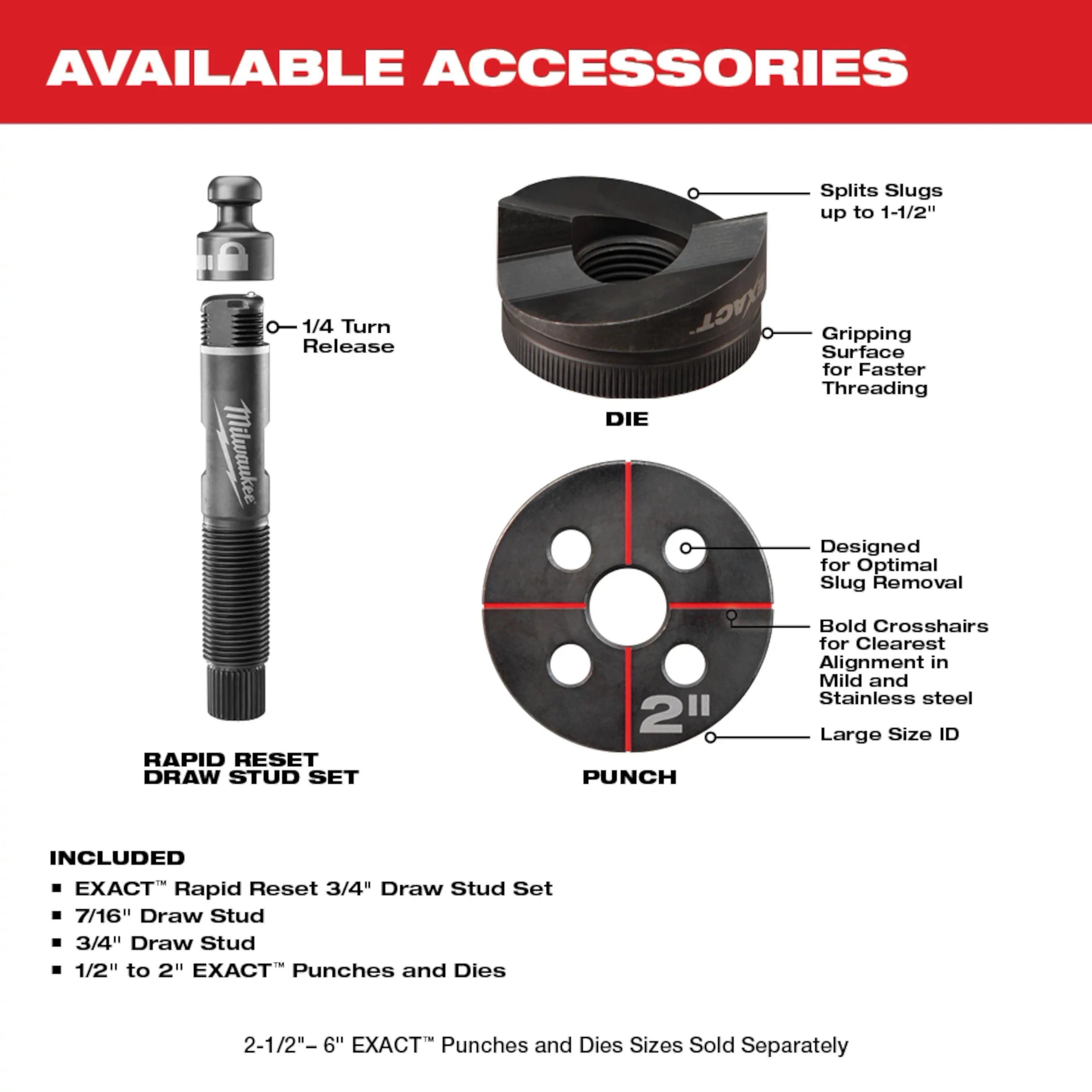 M18™ FORCE LOGIC™ 10 Ton Knockout Tool