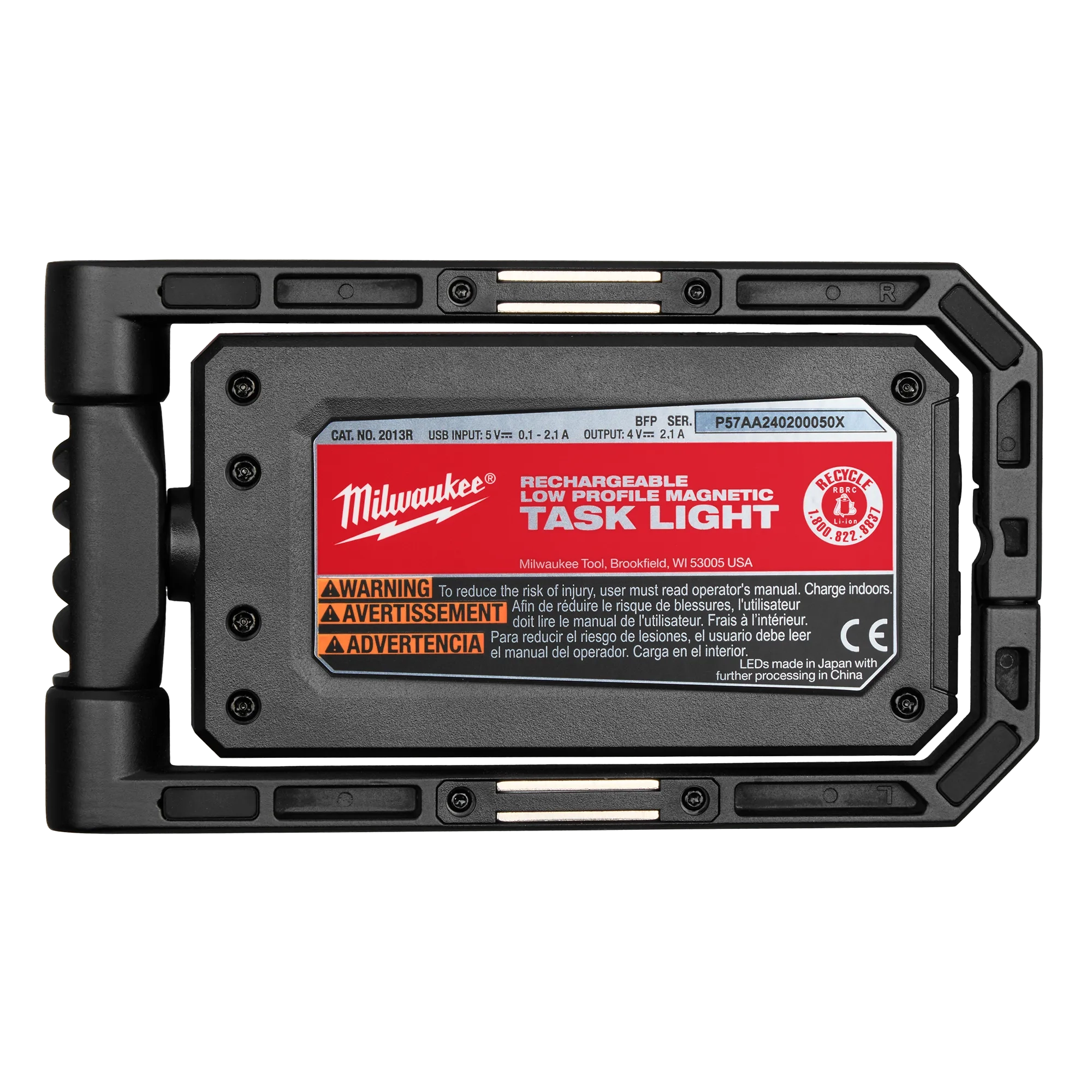 Milwaukee® Rechargeable Low-Profile Magnetic Task Light