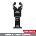 Milwaukee 1-3/8” Bi-Metal Multi-Material Universal Fit Oscillating Multi-Tool Blade (25 PK) | 49-25-1238