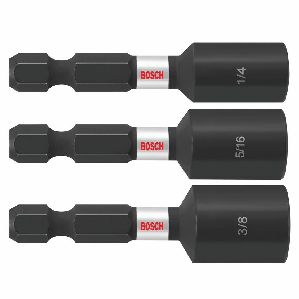 Bosch ITNS2490 3 pc. Impact Tough 1-7/8 In. Nutsetter Set