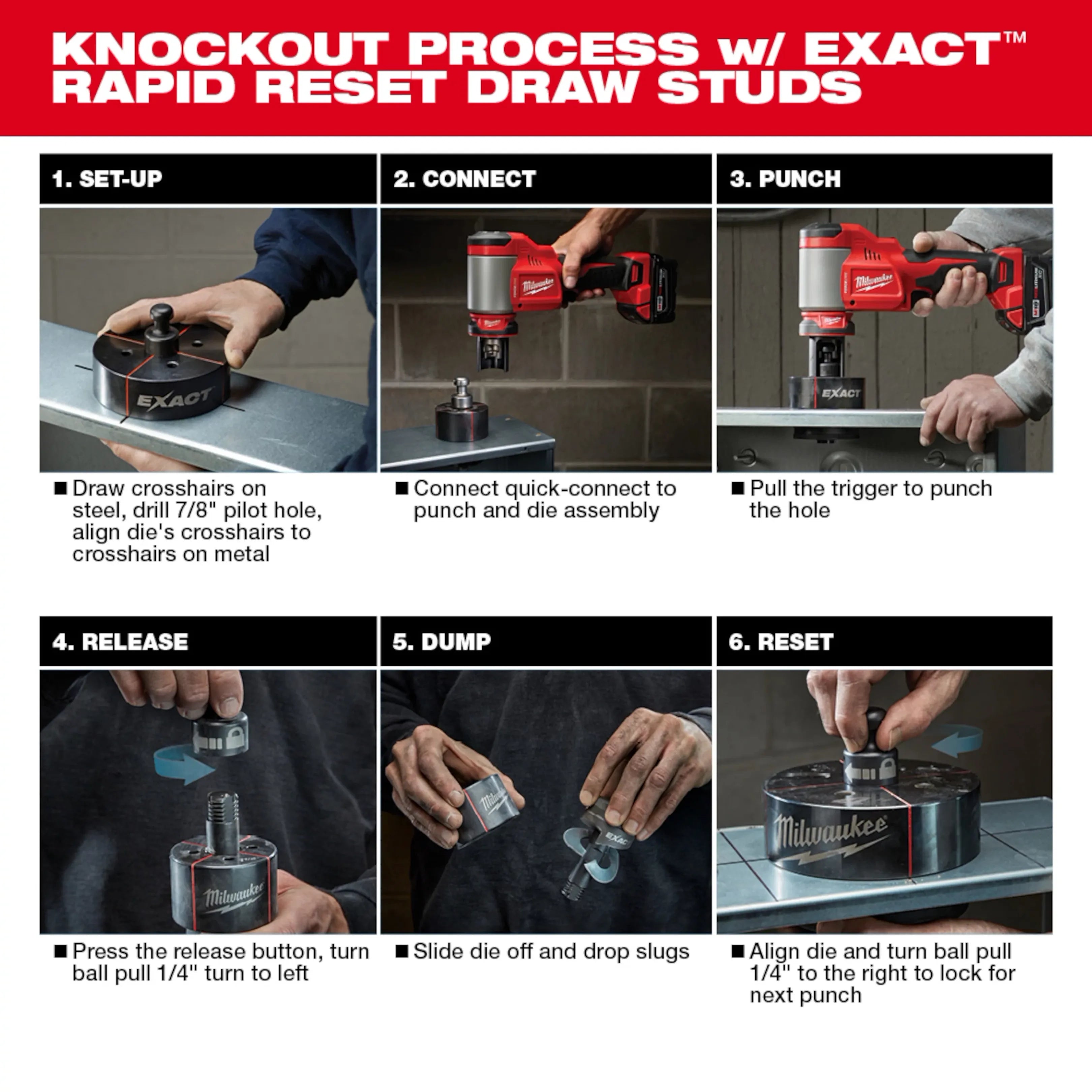M18™ FORCE LOGIC™ 10 Ton Knockout Tool