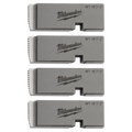 Milwaukee 1"-2" HIGH SPEED NPT Universal Pipe Threading Dies | 48-36-1204