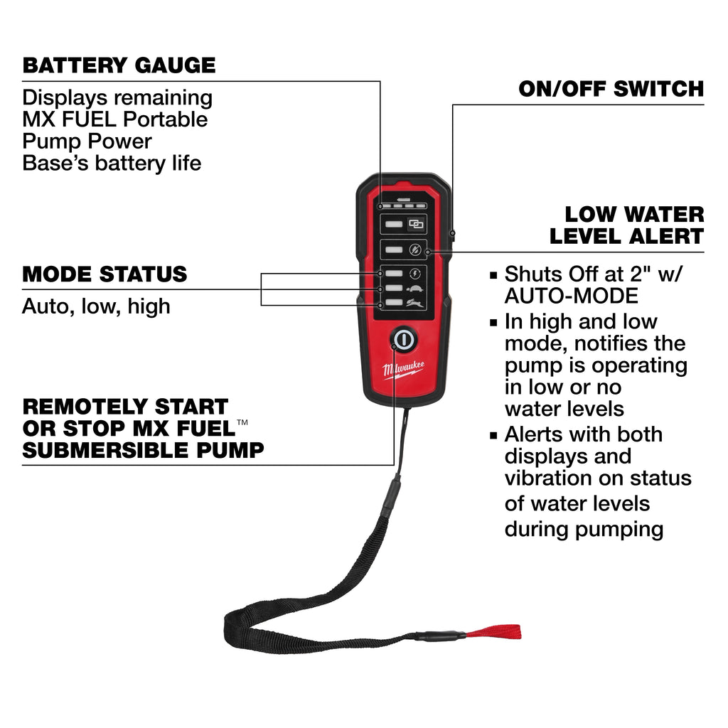 Remote for MX FUEL™ Submersible Pump
