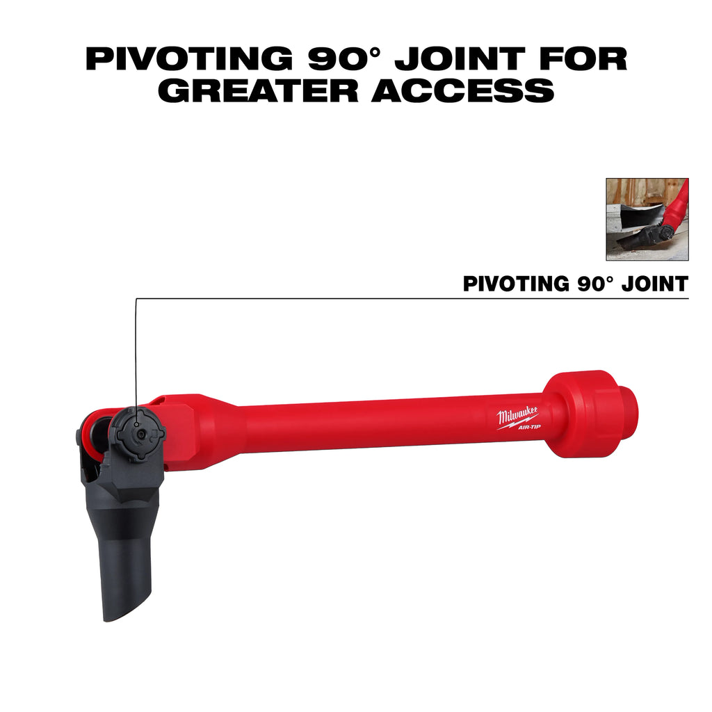 Milwaukee AIR-TIP Pivoting Extension Wand | 49-90-2031