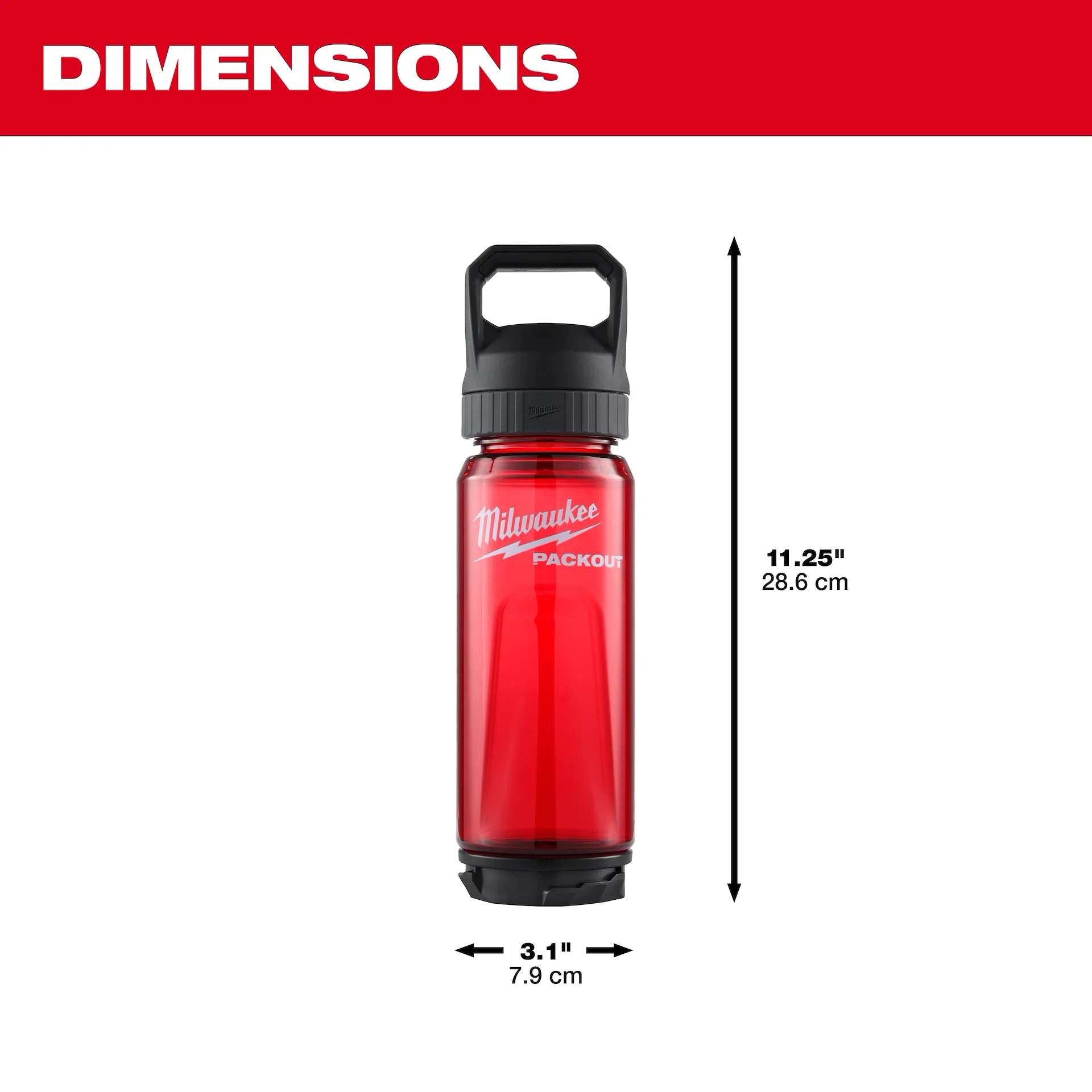PACKOUT™ Bottle with Chug Lid