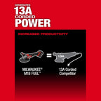 M18 FUEL™ 4-1/2"-6" Variable Speed Braking Grinder, Paddle Switch w/ ONE-KEY™