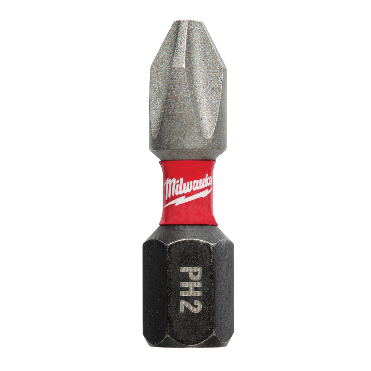 Milwaukee SHOCKWAVE Impact Duty 1" Phillips #2 Insert Bits (25 PK) | 48-32-4112