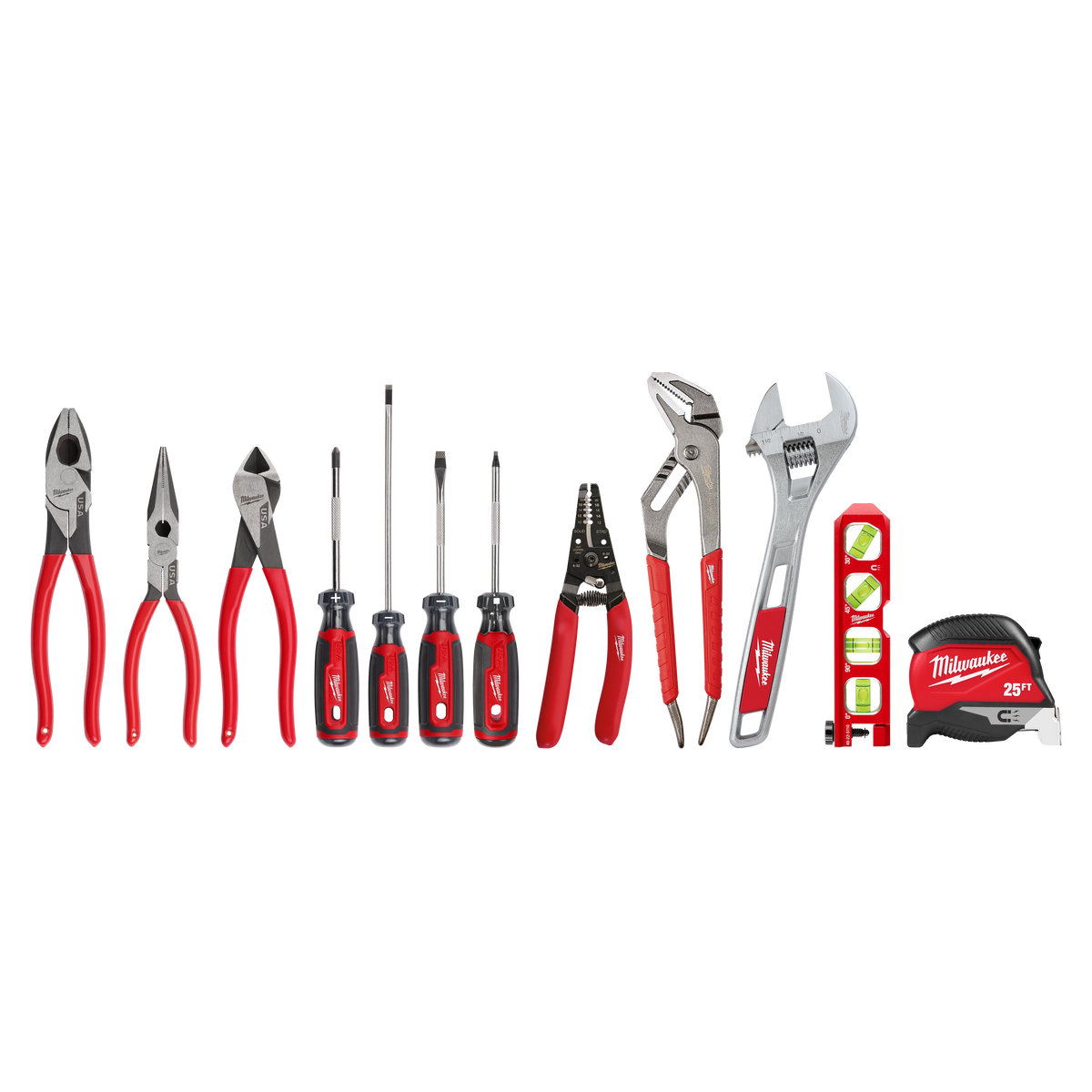 Milwaukee 12-Piece Electrical Hand Tool Set | 48-22-0144