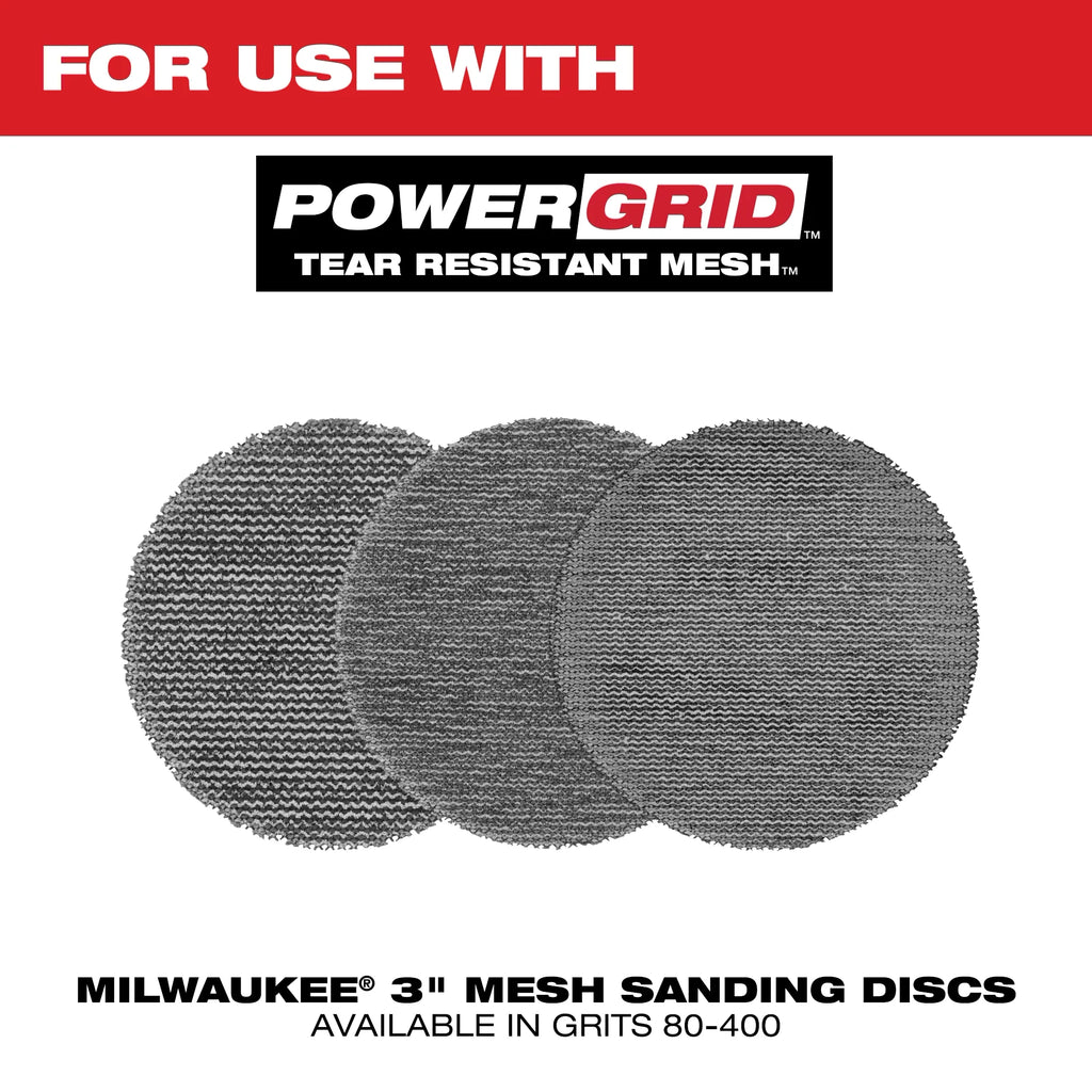 Milwaukee M12 FUEL 3" Random Orbital Detail Sander | 2535-20