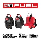 M18 FUEL™ SWITCH PACK™ Sectional Drum Machine with 5/8” Open Wind Cable