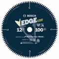 Bosch PRO12100NFB 12 In. 100 Tooth Edge Non-Ferrous Metal-Cutting Circular Saw Blade