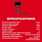 Milwaukee M12 Auto Technician Borescope | 3150-20
