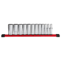 Milwaukee 12-Piece 3/8” Drive 12-Point Deep Well SAE Socket Set | 48-22-9421
