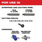 Milwaukee Multi-Purpose Wire Stripper with Crimper | 48-22-6579