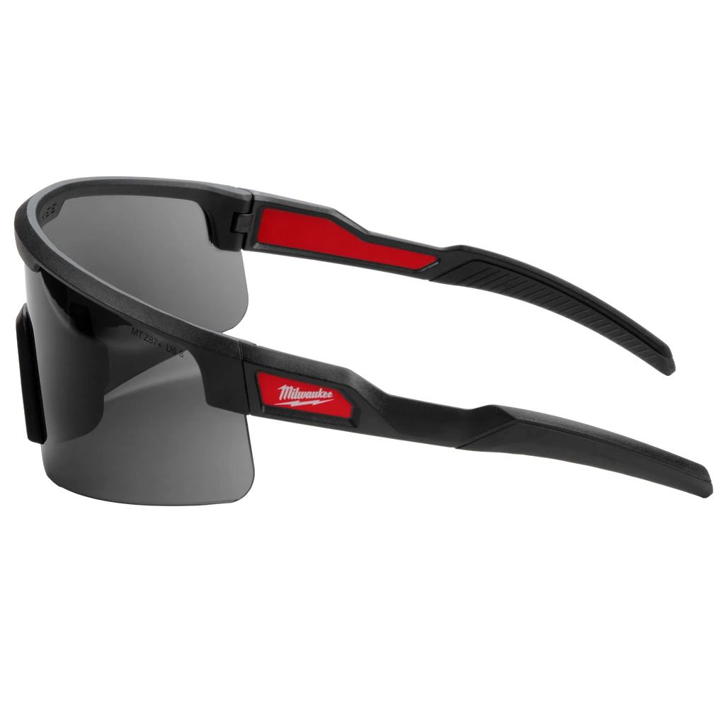 Wrap Around Safety Glasses - Mirrored Anti-Scratch Lenses