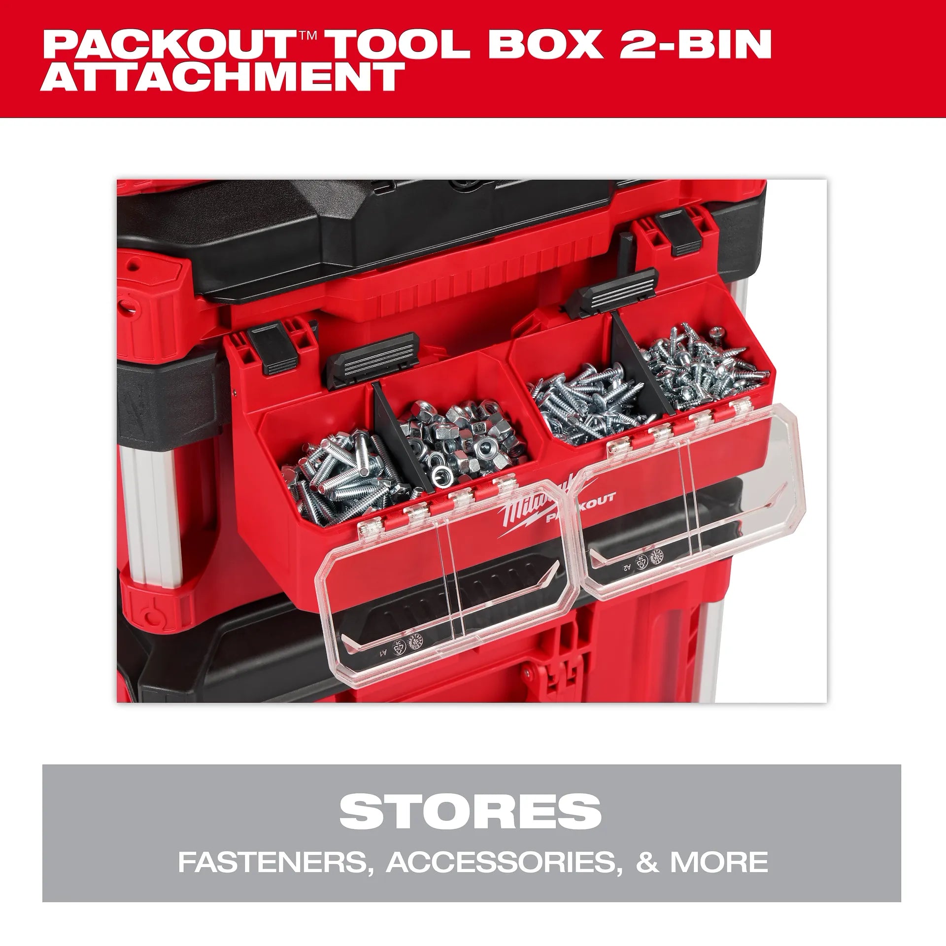 PACKOUT™ Tool Box Accessory Case Attachment