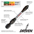 Bosch SDMSD44 44 pc. Driven Impact Screwdriving Custom Case Set