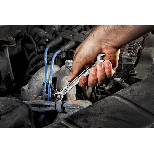 15pc Ratcheting Combination Wrench Set - SAE
