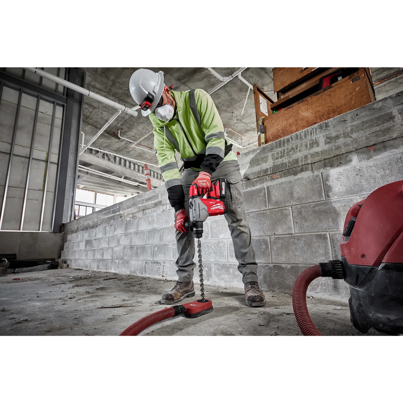 M18 FUEL™ 1-1/8" SDS Plus Rotary Hammer w/ ONE-KEY™