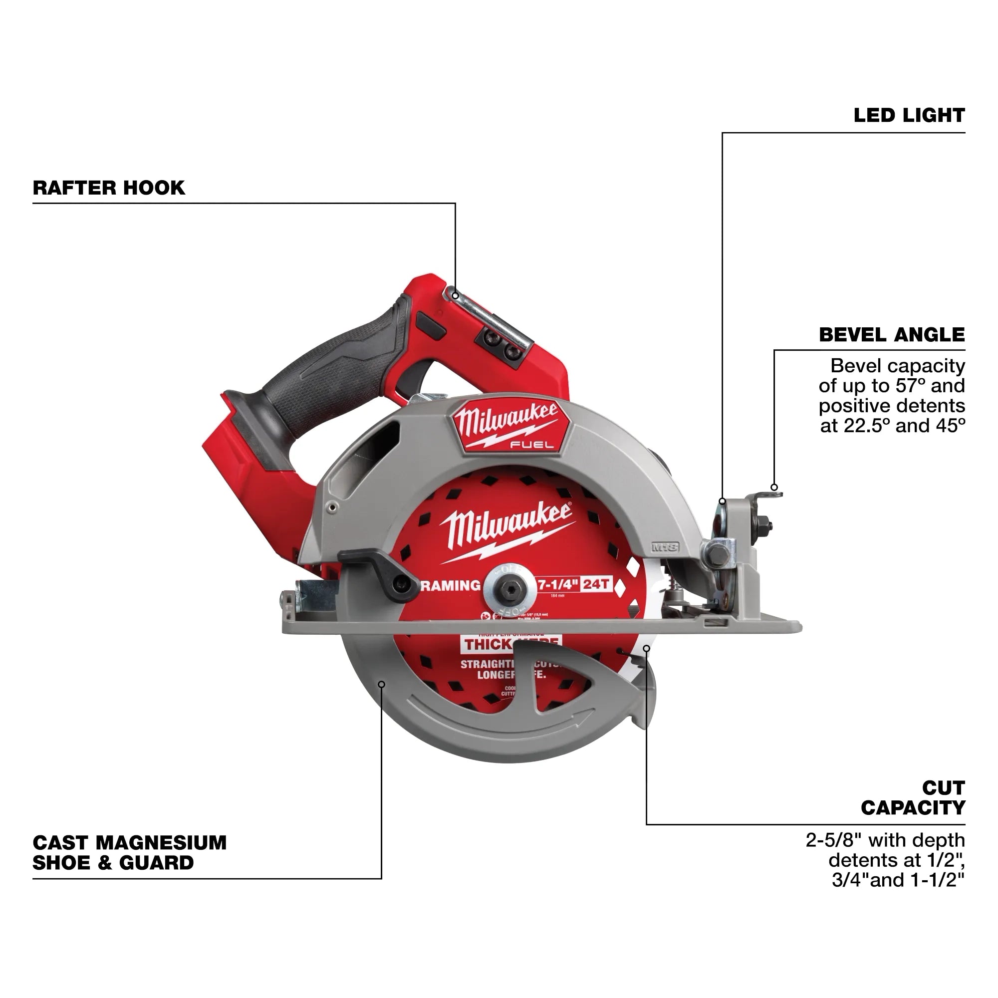 M18 FUEL™ 7-1/4” Circular Saw