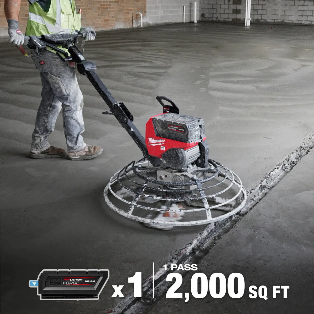 Milwaukee MX FUEL 36" Walk-Behind Trowel Kit | MXF336-3HD