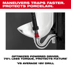 M12™ TRAPSNAKE™  4' Urinal Auger