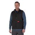 Milwaukee GRIDIRON Sherpa-Lined Vest - Black