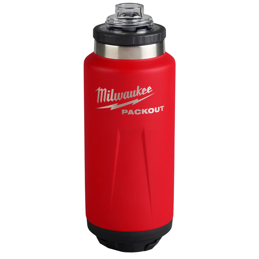 PACKOUT™ 36oz Insulated Bottle with Chug Lid - Red