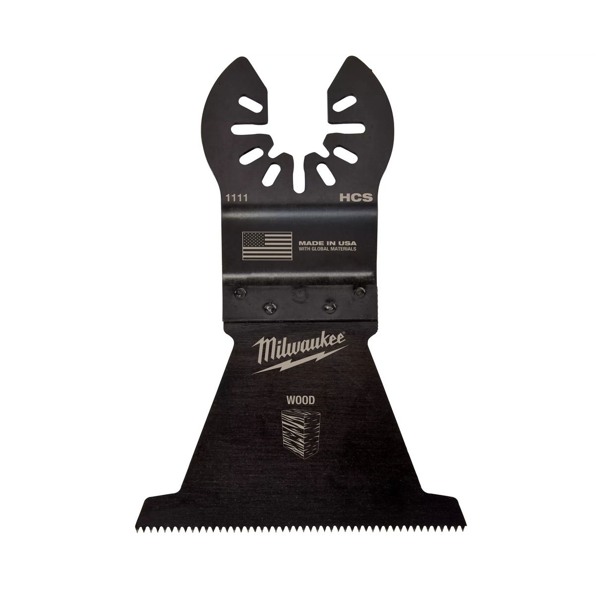 Milwaukee 2-1/2” High Carbon Steel Wood Universal Fit Oscillating Multi-Tool Blade (10 PK) | 49-25-1119
