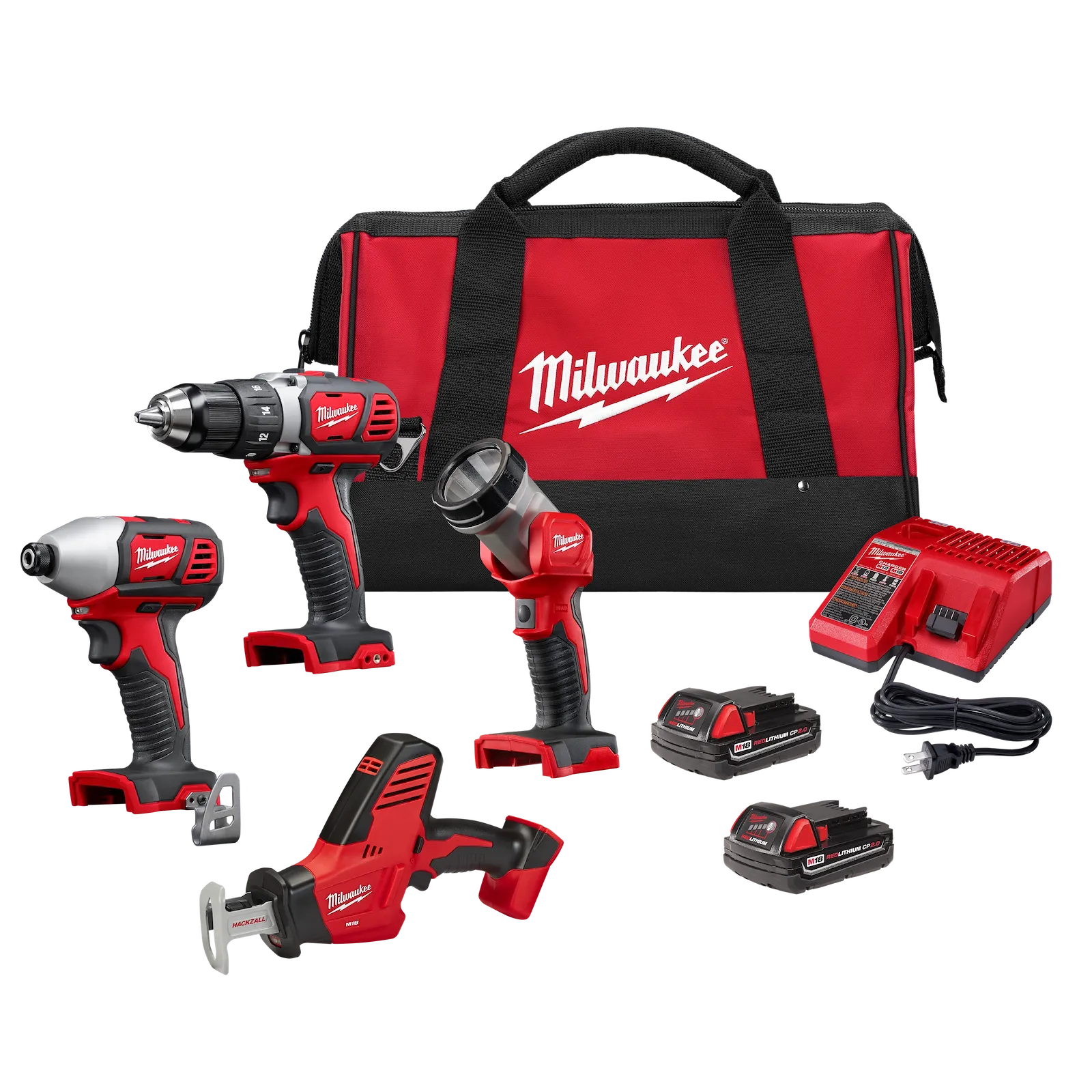 M18™ Cordless LITHIUM-ION 4-Tool Combo Kit