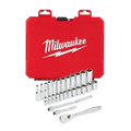 Milwaukee 1/4" Drive 28-Piece Ratchet & Socket Set - Metric | 48-22-9504