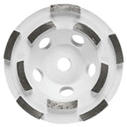 Bosch DCDR04502 4-1/2 In. Double Row Hubbed Diamond Cup Wheel