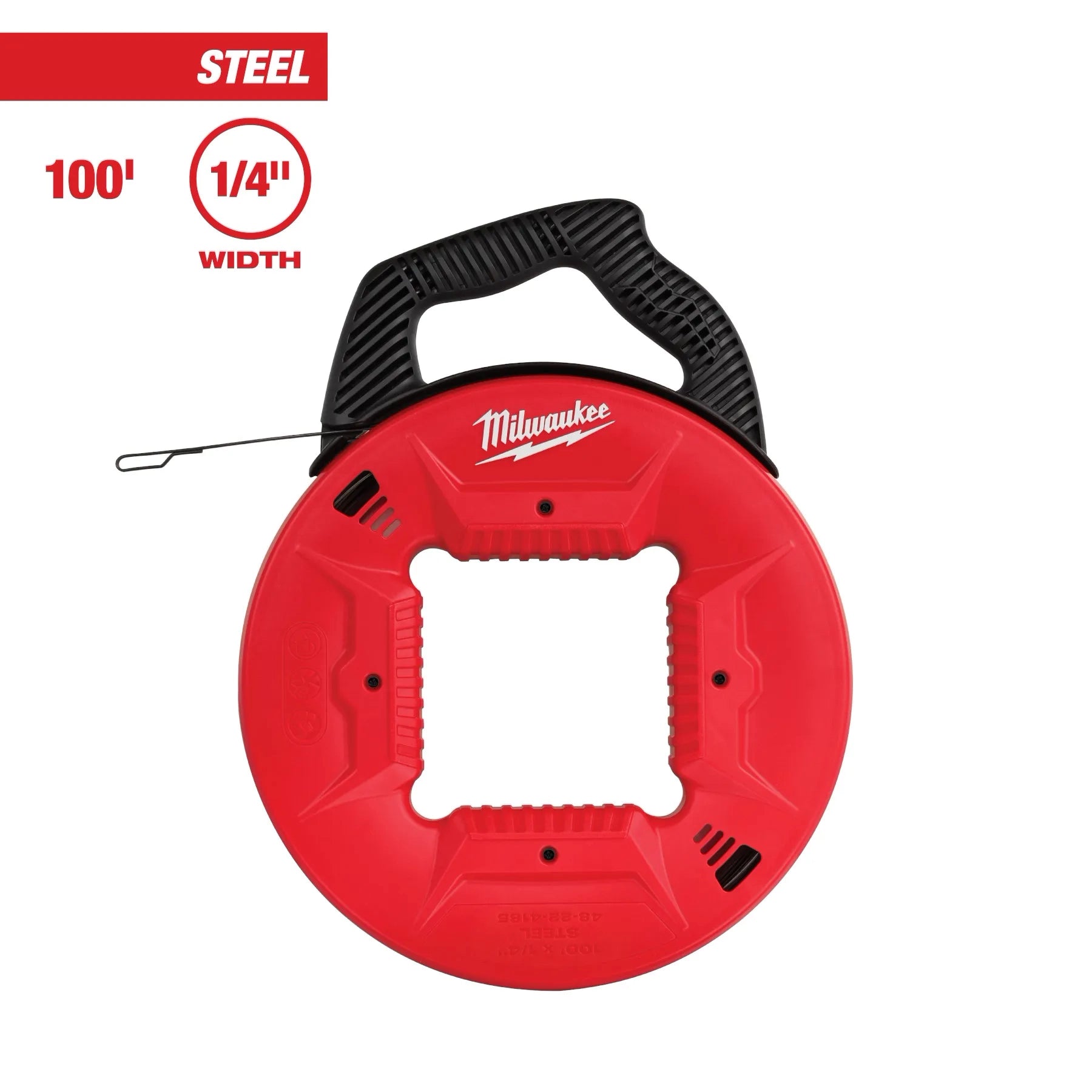 100' 1/4" Steel Fish Tape