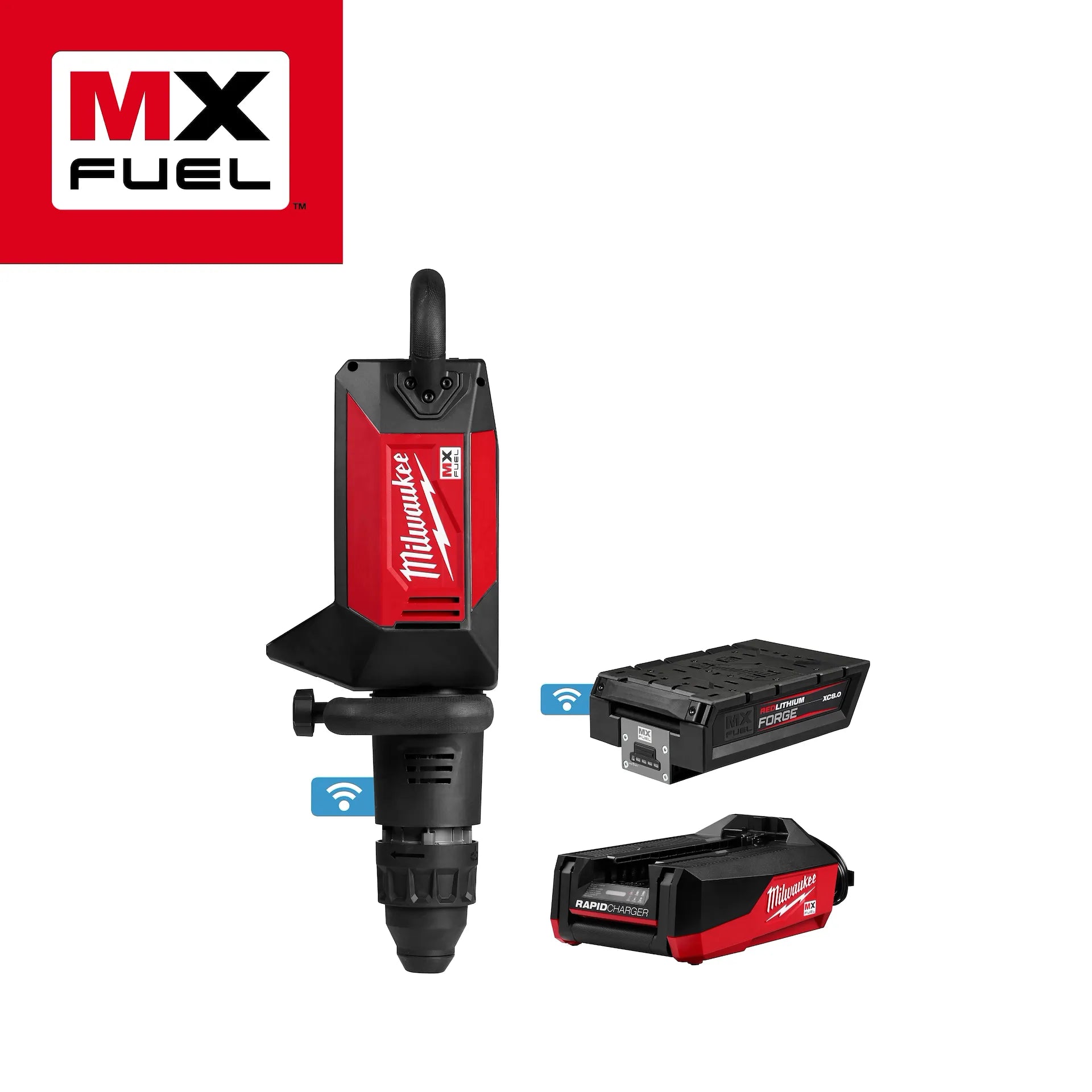 MX FUEL™ 27 lb SDS MAX Demolition Hammer