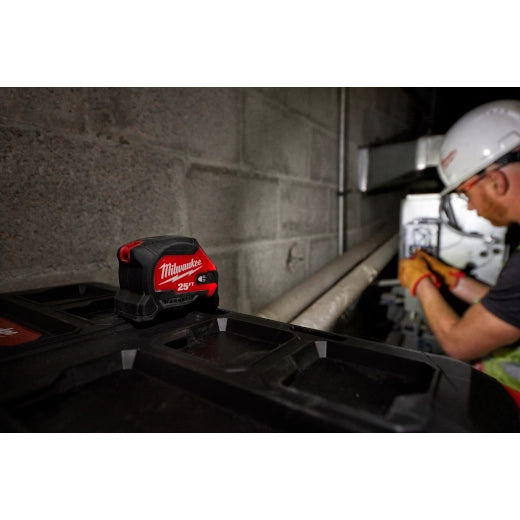 25ft Magnetic Tape Measure w/ Rechargeable 100L Light - 48-22-0428 - image 5