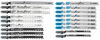 Bosch T18C 18 pc. T-Shank Jig Saw Blade Set for Wood and Metal Cutting