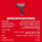 M18 FUEL™ 1/2" HTIW w/ Friction Ring & Grease Gun Combo Kit