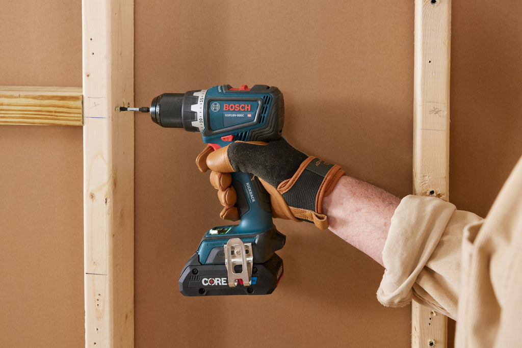 Bosch GSR18V-800CB24 18V Brushless Connected-Ready 1/2 In. Drill/Driver Kit with (2) CORE18V 4 Ah Advanced Power Batteries