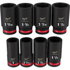 8PC SHOCKWAVE™ Impact Duty 3/4" Drive SAE Deep 6 Point Socket Set - 49-66-7018 - image 2